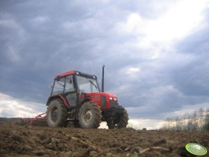 Zetor 7340 + POM Brodnica 2