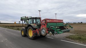 Agromasz SR300 + agregat uprawowo-siewny