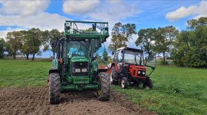 John Deere 6220se + Zetor 5211