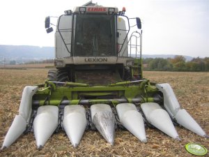 Claas Lexion 430 + Conseed 6-75 FC