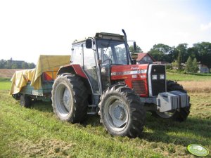 Massey Ferguson 398 + Warfama N226