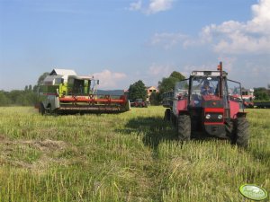 Ursus 1614 + Claas Dominator 208 Mega