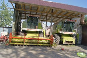 2x Claas Dominator 98SL Classic