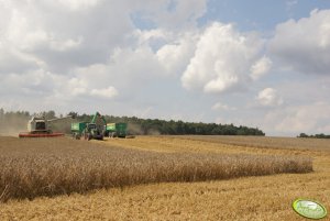 2x Fendt 930, Claas Lexion