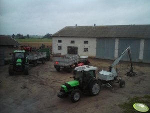 Deutz-Fahr Agrotron 155 i Agroplus 310 oraz Ursus C-360