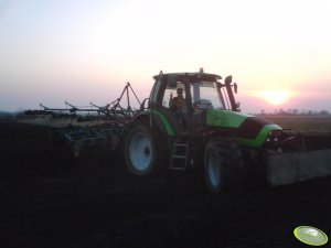 Deutz Fahr Agrotron 155 z włóką