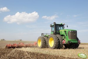 John Deere 9630 + Vaderstad Carrier 1225