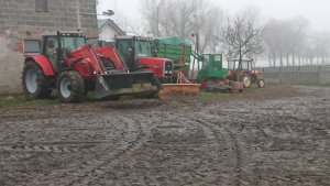 Massey ferguson 6190 i 6470 oraz Ursus c 328 