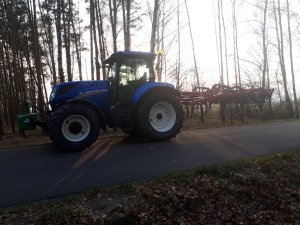 New Holland t7.175 & Agrofactory Sultan II