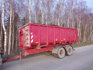 BAASTRUP przyczepa tandem.
