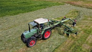 Fendt farmer 309 & Krone swadro 760tc