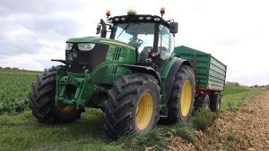 John Deere 6190 R & Metaltech DB12000