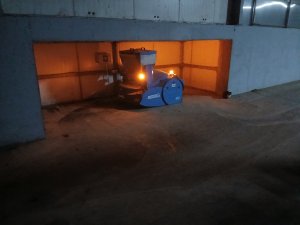 robot do podgarniania paszy euromilk.