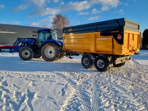 New Holland T6.120 + Ursus T-083/A