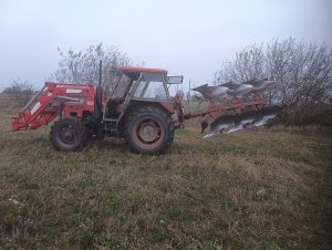 Zetor i pług 