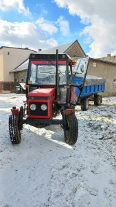 Zetor 7211 + Sanok D45