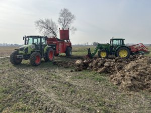 Claas Arion 420 & Jeantil