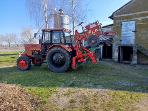 Mtz 82 & Agregat Agromasz 2.5m i siewnik Meprozet