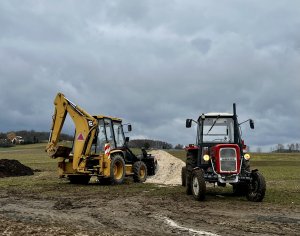 Ursus c355 & CAT 428C