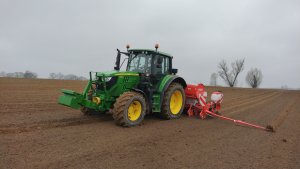 John deere 6120M + Gaspardo MTER 300