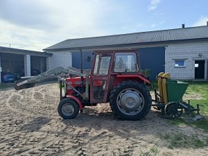 Massey Ferguson 255 & sadzarka