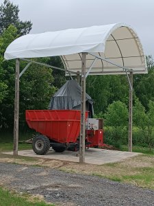 Baldachim dla suszarni