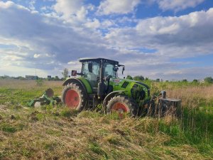 Claas Arion 630 & Tolmet astat