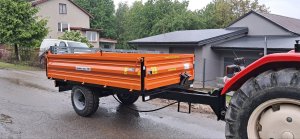 Przyczepa wywrotka jednoosiowa 2,5t