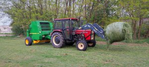 Ursus C-360 i John Deere 545