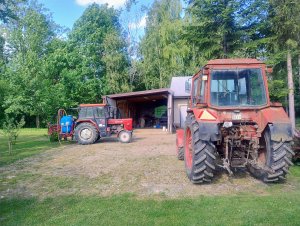 MTZ 82 & Ursus C-360 i Biardzki 400l /12m