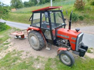 Massey Ferguson 255 & Kosiarka rotacyjna