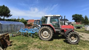 Massey Ferguson 3060 & Gruber 11 zębów 