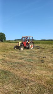 Ursus C-330  & przetrząsacz