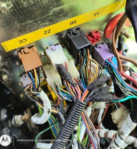 Instalacja elektryczna Claas Dominator 88