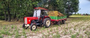 Ursus C-360 i rozrzutnik Czarna Białostocka