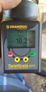 wilgotność owsa ozimego z dnia 21.07.2025