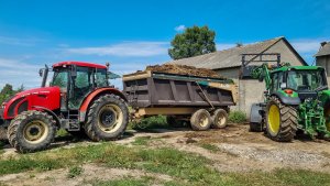 Zetor Forterra 11441 & John Deere 6230