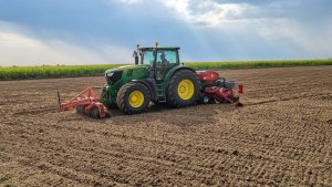 John Deere 6190R + Horsch