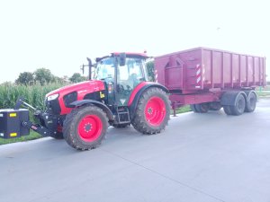 Kubota M5-112 & Przyczepa
