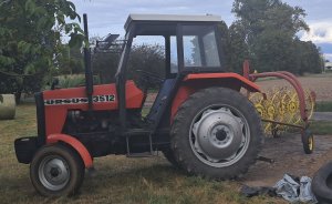 Ursus 3512 + zgrabiarka gwiazdowa Inventor