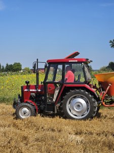 Ursus 3512 &  Rozsiewacz nawozu