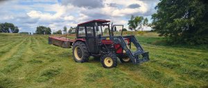 Ursus C-360 i kosiarka rotacyjna Z-178