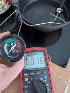 Wskaźnik temperatury kapilara MTZ