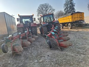 Case Maxxum 125 Kubota m125GXIII Kverneland AD100 i AB100