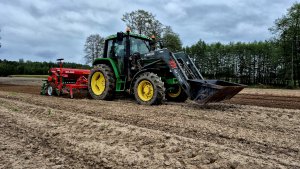 John Deere 6110 & Agro-Masz