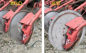 Redlice talerzowe accord wymiana talerzy