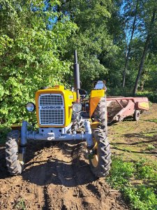 Ursus C-328 + kopaczka do ziemniaków 