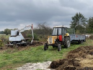 Ursus C-360 3P & rozrzutnik & cyklop