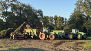John 7730 & Fendt Vario 818 + Coutand