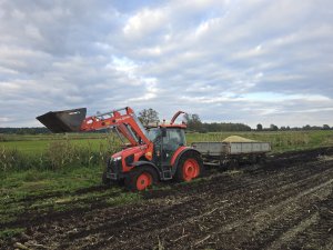 Kubota M5091 + Przyczepa